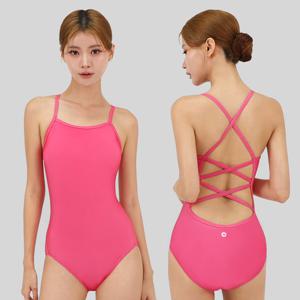 [스피카]스피카 여성 더블엑스백 스윔웨어 SPA104 핑크