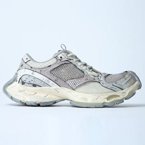 25 FW 발렌시아가 Stapler 스태플러 디스트레스트 로우탑 스니커즈 803682 W3ST4 9191