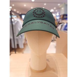 [파리게이츠] 25FW가을 여성 스마일 큐빅 디테일 선캡 (521E3CP002GN)