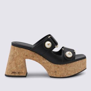 지미추 플랫폼 코르크 힐 샌들 FAYENCEWEDGE95 SQM010003