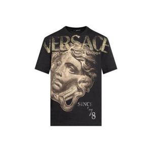 Versace 패턴 프린트 크루넥 티셔츠 10133021A15086 1B000 TP945124395