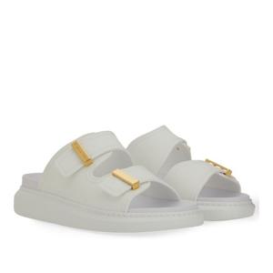 알렉산더맥퀸 하이브리드 오버사이즈 플랫 샌들 658063 W4Z5293