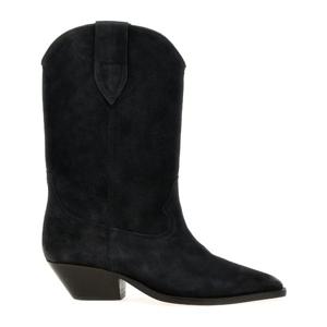 이자벨마랑 블랙 스웨이드 웨스턴 앵클 부츠 BO0003FA A1A03S 5