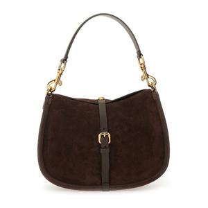 에트로 브라운 스웨이드 숄더 백 WP1C0019 AP341M0406