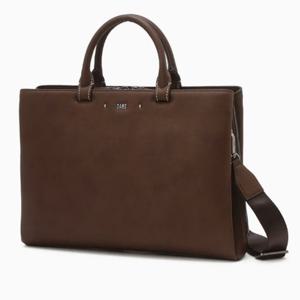 [닥스] 브라운 로고장식 소가죽 서류가방DBBA5F280W3