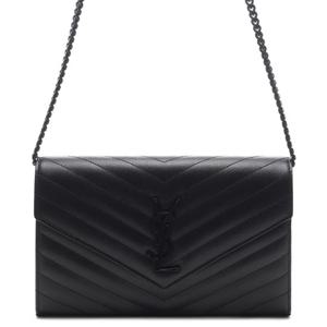 [생로랑] 25SS 여성 카산드라 마틀라세 체인 숄더백 (377828 BOW08 1000 25S)