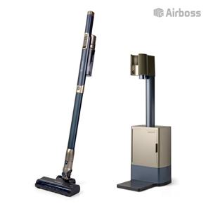 에어보스 자동먼지비움 BLDC 초경량 슬림 스테이션 무선 청소기 STT25