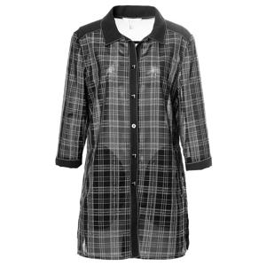 [펠리체조수니]오브제 라인 시스루 롱 블라우스 (FNMB221)