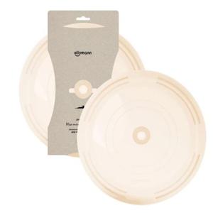 실리만 하모니 실리콘 후라이팬 뚜껑 30cm - 크림베이지