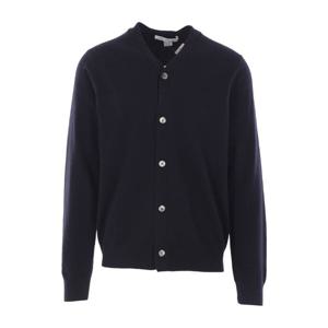 꼼데가르송 블랙 울 브이넥 가디건 FZN105PER 1BLACK