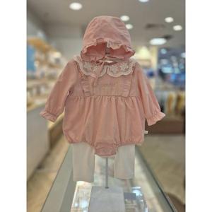 아가방 세이브존03 아가방 웬디 바디수트상하(모자) AG01S527954A