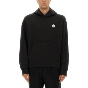 겐조 블랙 그래픽 프린트 후드티셔츠 FF65HO2574MF 99J