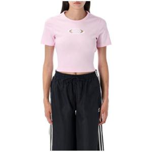 아디다스 아디다스 핑크 반팔 티셔츠 2136552