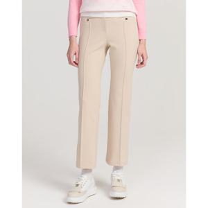 닥스 골프 여성 25FW PREMIUM 베이지 트윈포켓 디테일 세미 와이드핏 팬츠 DNPA5C655I1