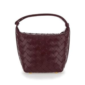 BOTTEGA VENETA Candy Wallace Bordeaux Handbag with Intrecciato Motif in Leather Woman 776781V3IV12247