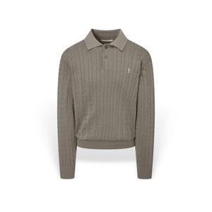 남성 쿨코튼 케이블 카라 니트 HZSW5F253W2