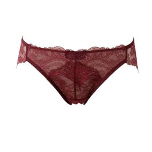 [비너스]버건디 오르화 스무드 엣지 레이스 팬티 OPT5945S