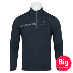 남자 사방스판 쿨링 반집업 긴팔 티셔츠 FRX-TSA-121-다크청담