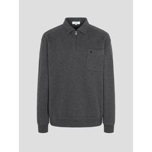 [빈폴멘] 니트라이크 칼라넥 스웨트 셔츠  애쉬 (BC4X41O124)
