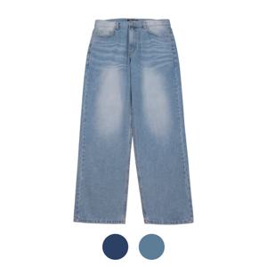 [파파브로] 남성 데일리 세미와이드 넓은 핏 청바지 UP-JEA-8062,3