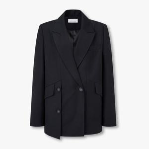 [보브]포켓 디테일 더블 자켓 (7155310001)