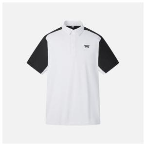 [PXG]PXG골프반팔티 TQK PIAPM2201-01 컬러블록 카라 티셔츠