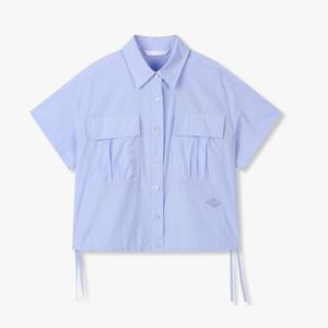 [보브]드로스트링 헴 포켓 블라우스(7115260501)