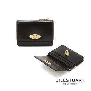 [질스튜어트] 블랙 락장식 소가죽 명함 카드지갑 JAWA5F601BK