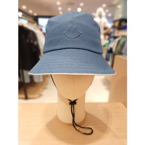 [파리게이츠] 25FW가을 여성 스마일 자수 디테일 버킷햇 (521E3CP004BL)