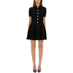 발망 블랙 리브 반팔 가디건 FF1KL230KI50 0PA