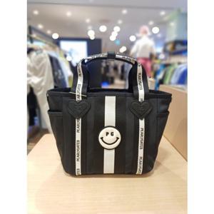 [파리게이츠] 25FW가을 여성 스트라이프 웨빙 디테일 토트백 (521E3BG005)