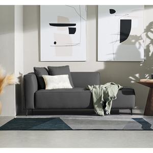 [다우닝] 포르마 큐브 데이베드 전체 천연 면피가죽 소파