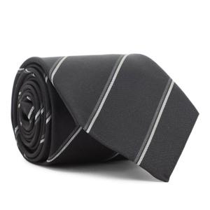 생로랑 다이애그널 스트라이프 실크 타이 8250663Y002 1062