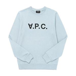 [아페쎄 APC] COFAX H27378 IAB LIGHT BLUE 남성 맨투맨
