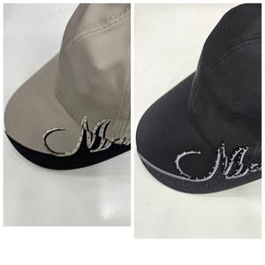 [마코]여성 물결배색 로고지수 캡모자 MNW3CP615_JK