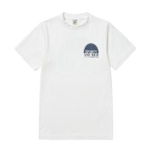 [스포티앤리치 SPORTY&RICH] TS923WH 공용 반팔티
