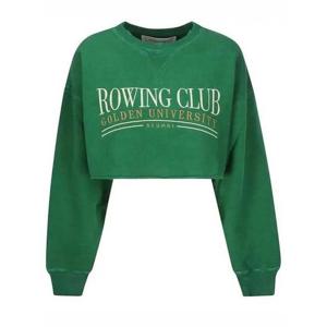 라프리마 골든구스 크롭 라운드넥 코튼 스웨트셔츠 GWP01787 P001412 35882