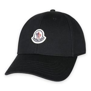 디몬트 몽클레어 로고 패치 가바딘 베이스 볼캡(블랙) 3B00055 04863 999