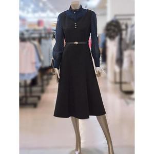 미니멈 세이브존03 미니멈 블라우스 레이어드 플레어 원피스 AGMYCGWO8070A