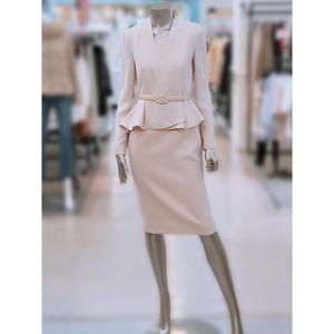 미니멈 세이브존03 미니멈 패플럼 벨티드 원피스 AGMWCAWO8150A