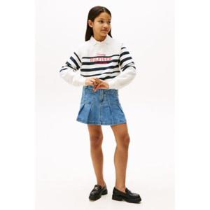 [타미힐피거칠드런2] 플리츠 데님 스커트 T42F6TSC010GT1 8세 16세