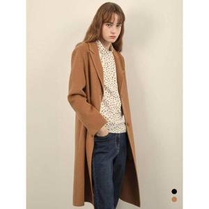 올리비아로렌 HC04 역시즌 투버튼 핸드메이드 롱 코트 VOCEA4W9456