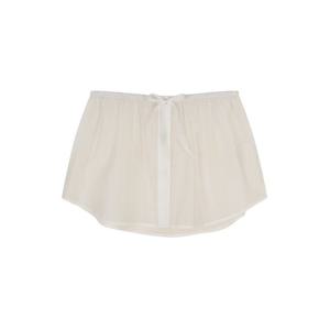 레이어드 버튼 숏 스커트 (PR3WS802)