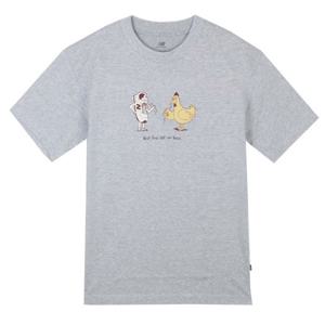 [뉴발란스]뉴발란스 UNI Chicken 그래픽 반팔티 NBNEFCOG23-16