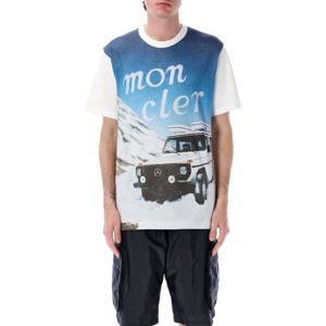 몽클레어 그래픽 프린트 크루넥 반팔 티셔츠 25P8C0000389AB9 0