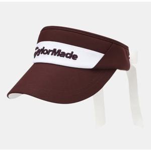 [테일러메이드] 2025 F W 여성 리본 바이저 TWHVO7624-415 와인