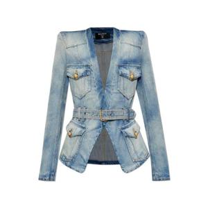 발망 벨티드 데님 재킷 FF1SI631DF79 6FC TP947146405