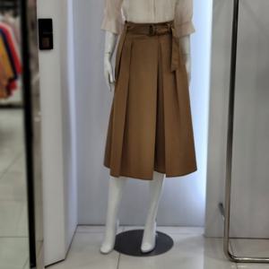 [꼼빠니아]25SS  세련된 벨티드 핀턱 치마바지 CAFU4 WPL150 530