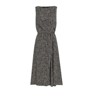 돌체앤가바나 슬리브리스 브이넥 헤링본 원피스 F6TWATFSA70 HH