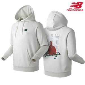 [휠라]뉴발란스 후드티 NBN0942033-LG UNI 공용 등판 포토 스포